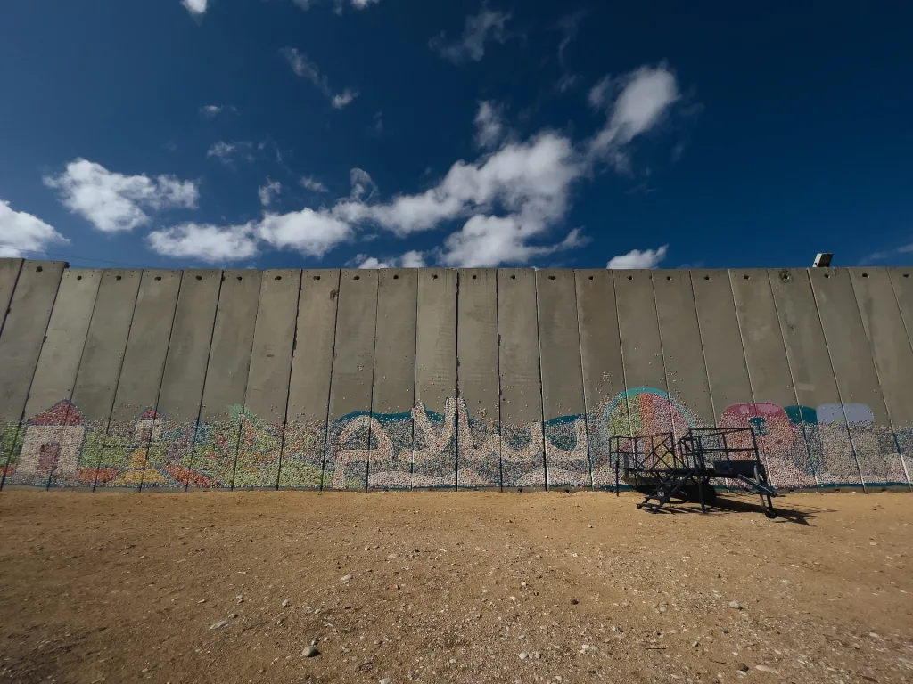 Gaza-Israel-raja-aita, paikassa Netiv HaAsara, lähellä Erezin risteystä Gazan pohjoisosassa.